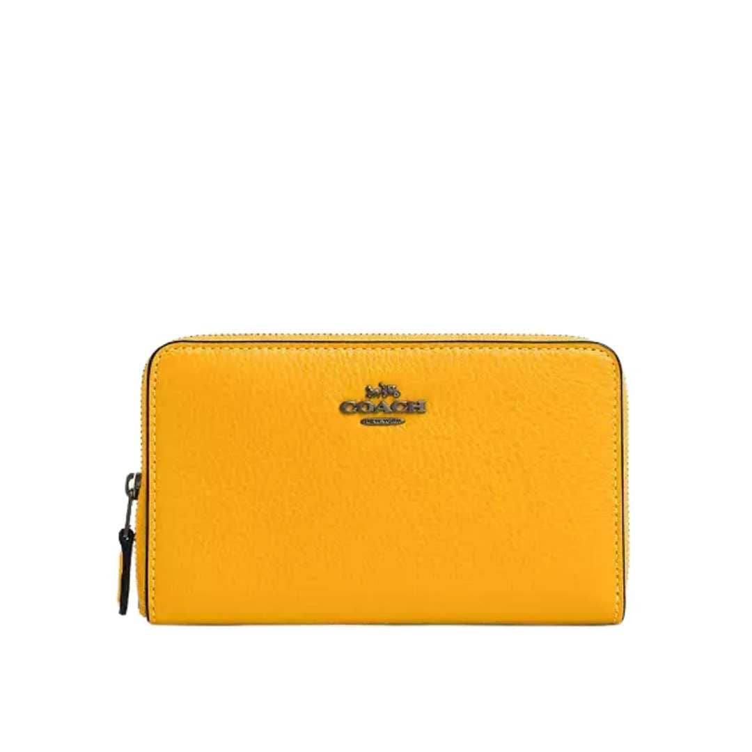 Zip medium wallet amarillo