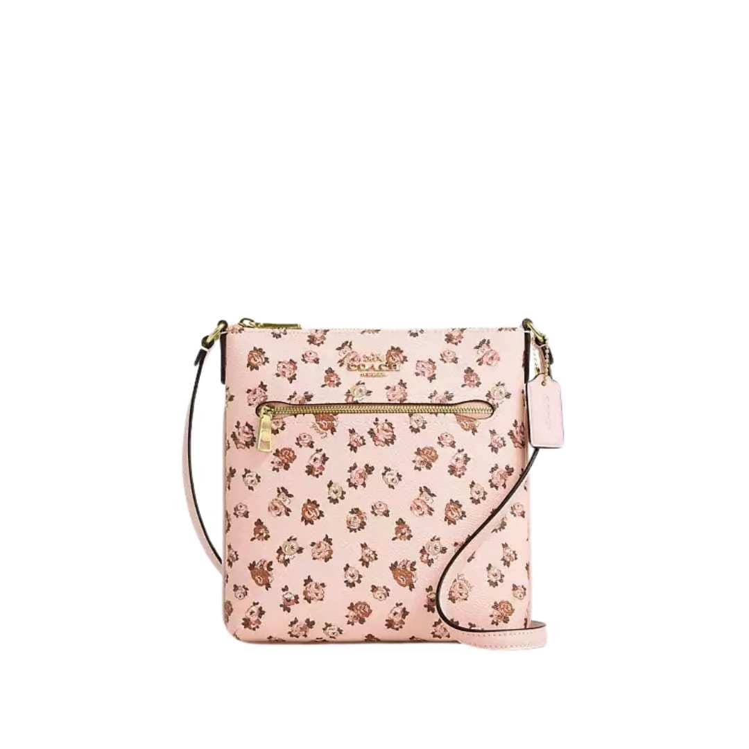 Mini bandolera CON PRINT ROSÉ