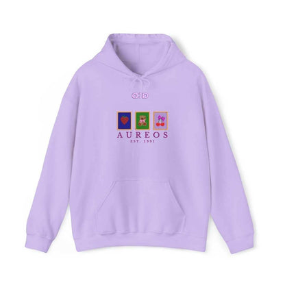 Sudadera cuello redondo mezcla pesada con Bordado "Cuadros de Valentín"